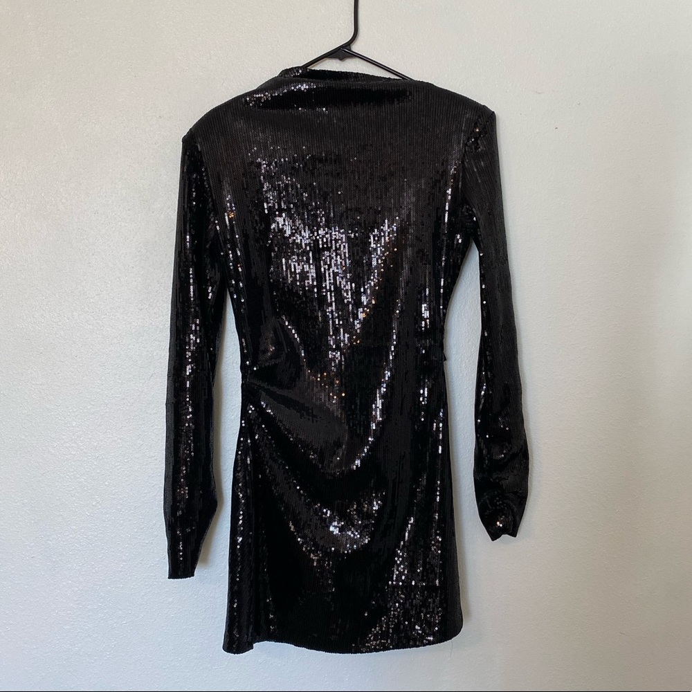 NWT Zara sequin mini dress